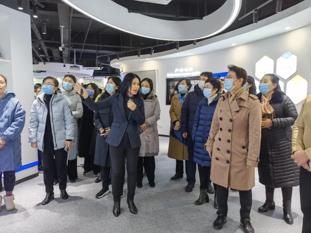 有朋自遠方來，健培科技迎來全國婦聯一批特殊客人！