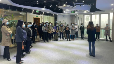 杭州市婦聯執委考察團蒞臨健培考察調研