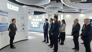 重慶市南岸區(qū)區(qū)委常委、組織部部長楊繼成一行蒞臨健培科技考察調研