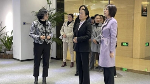 杭州市婦聯(lián)黨組書記、主席楊曉峰一行蒞臨健培科技考察調(diào)研