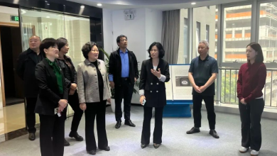 新沂市人大常委會副主任、黨組副書記胡春鳴一行蒞臨健培科技考察調(diào)研