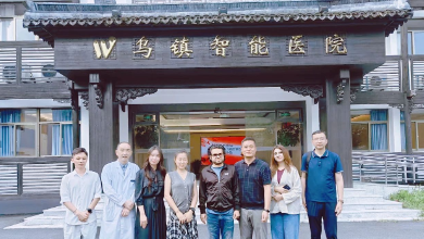 巴基斯坦Citi集團CEO Rizwan一行蒞臨烏鎮智能醫院參觀考察