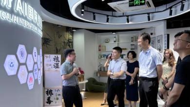 上海楊浦區人民政府副區長劉晉元一行蒞臨健培科技考察調研